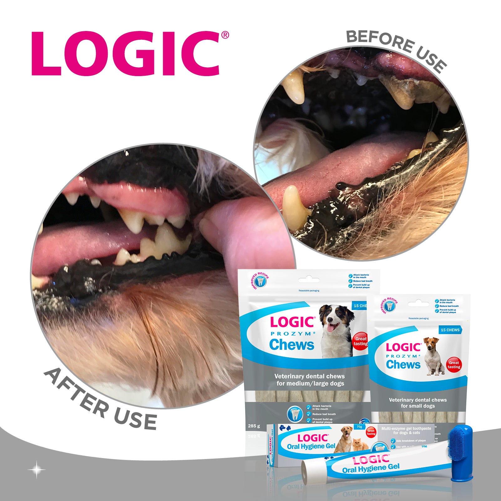 Logic Prozym Daily Dental Chew