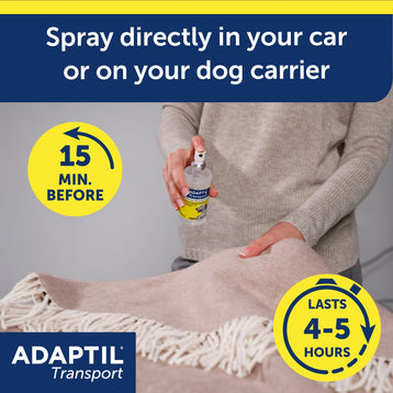 How to Use ADAPTIL Transport Spray 